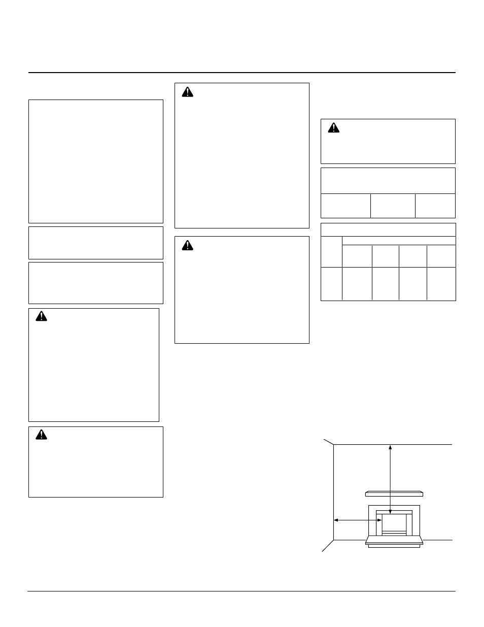 Owner’s manual, Installation | Desa CY2718N User Manual | Page 7 / 36