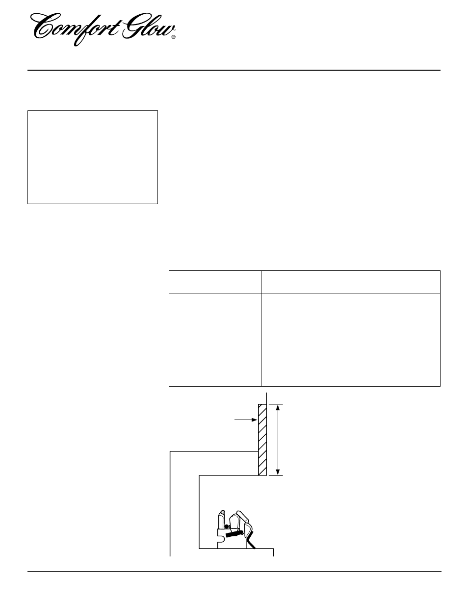 Vent-free natural gas log heater, Installation | Desa CY2718N User Manual | Page 8 / 36