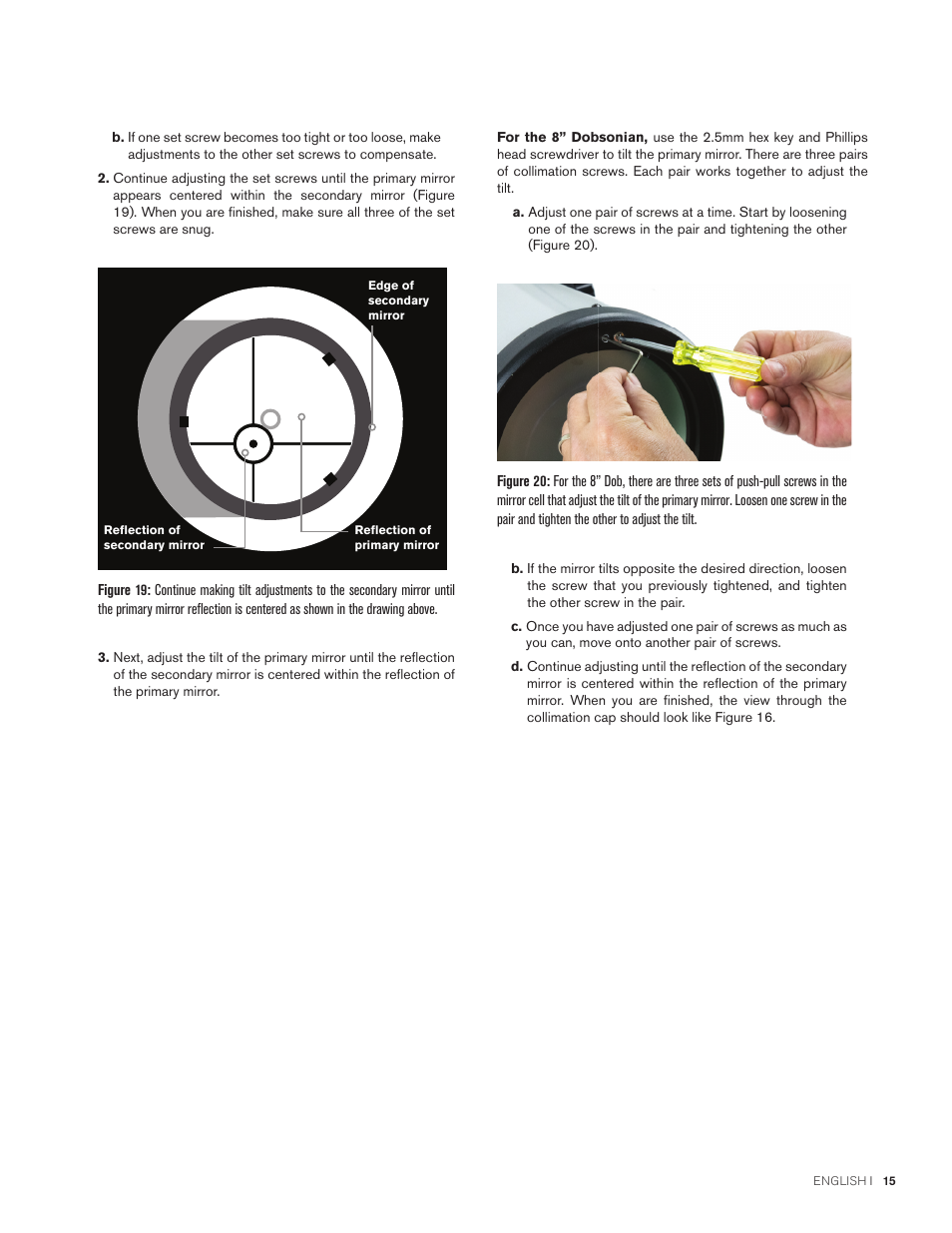 Celestron StarSense Explorer 12" f/4.9 Dobsonian Telescope User Manual | Page 15 / 105