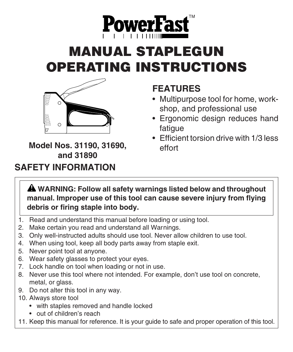 Desa 31890 User Manual | 12 pages