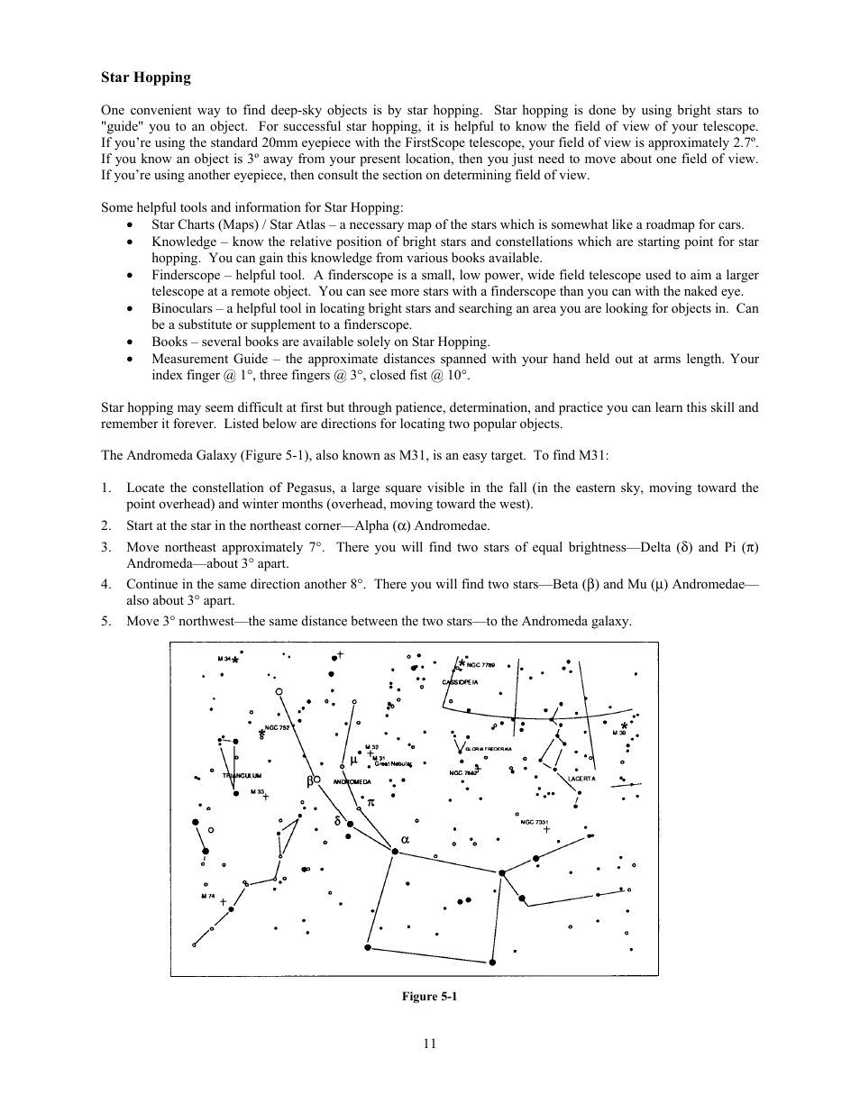 Celestron FirstScope 76mm f/4 Signature Series Moon Alt-Az Reflector Telescope User Manual | Page 11 / 80