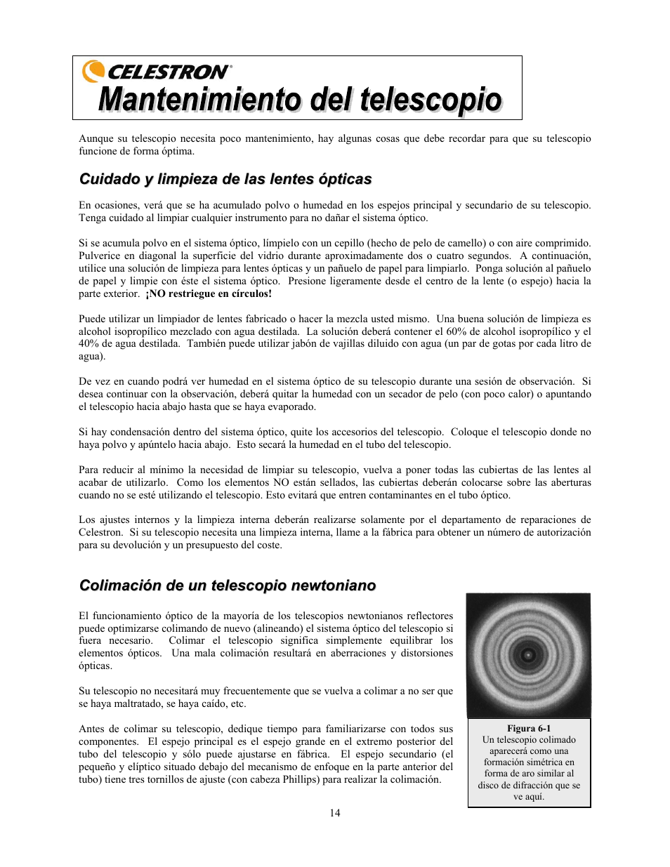 Celestron FirstScope 76mm f/4 Signature Series Moon Alt-Az Reflector Telescope User Manual | Page 46 / 80