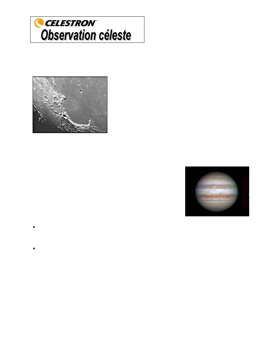 Celestron FirstScope 76mm f/4 Signature Series Moon Alt-Az Reflector Telescope User Manual | Page 58 / 80