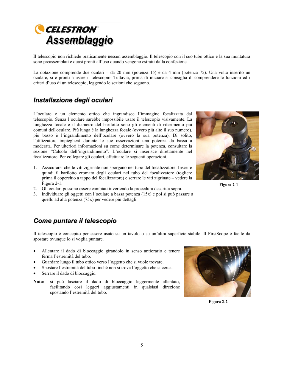 Celestron FirstScope 76mm f/4 Signature Series Moon Alt-Az Reflector Telescope User Manual | Page 69 / 80