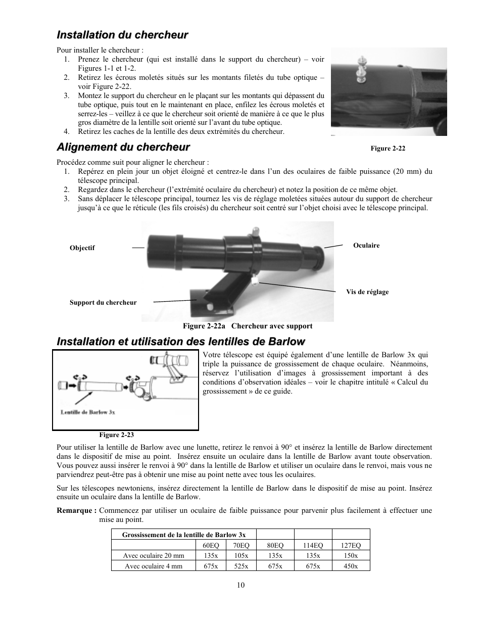 Celestron PowerSeeker 70 70mm f/10 AZ Refractor Telescope User Manual | Page 100 / 151