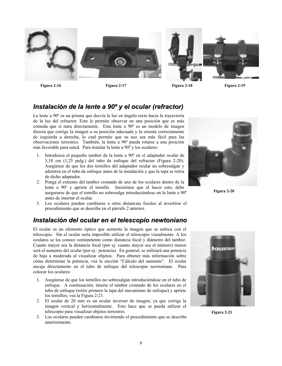 Celestron PowerSeeker 70 70mm f/10 AZ Refractor Telescope User Manual | Page 69 / 151