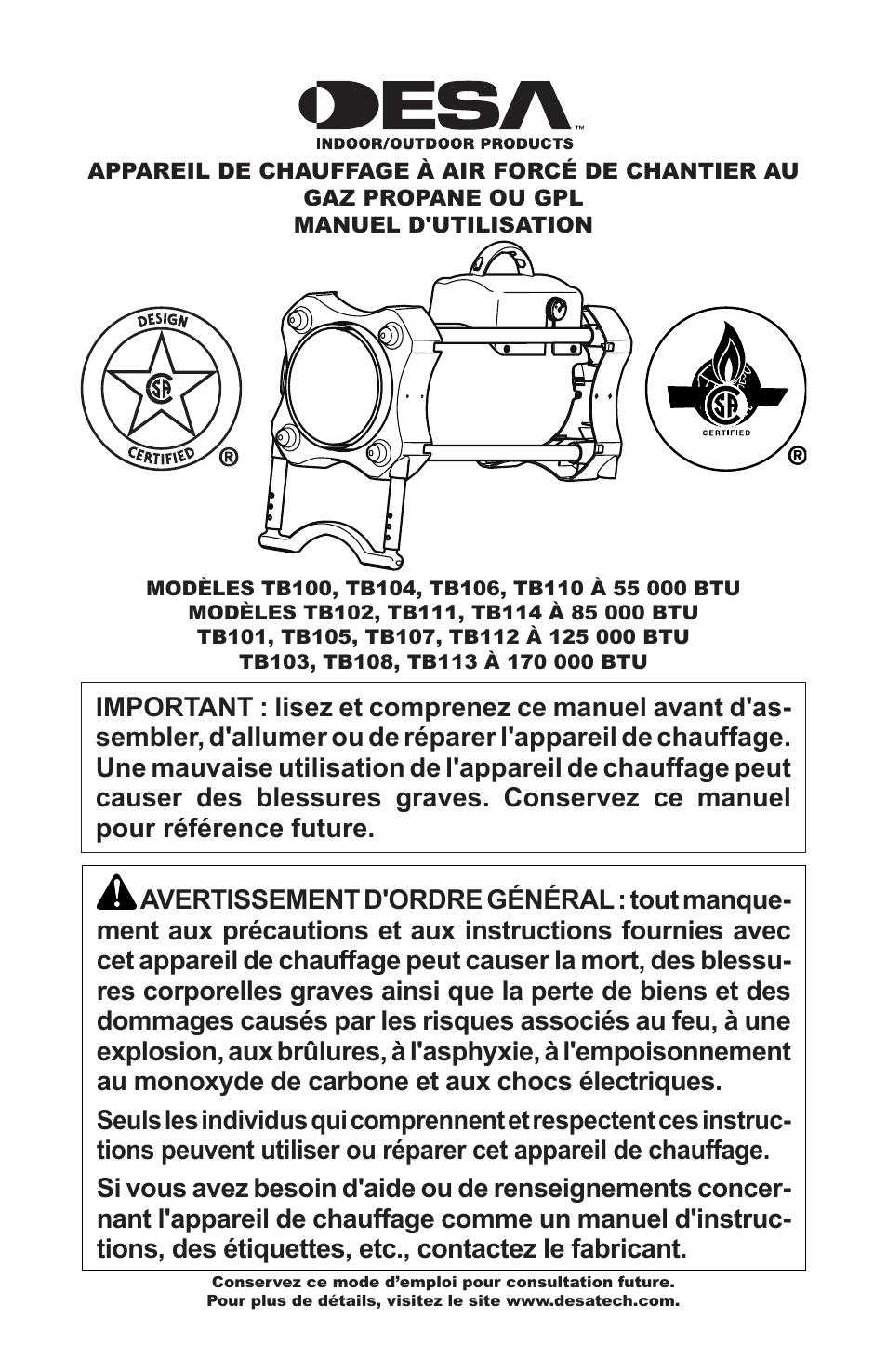 Desa TB111 User Manual | Page 37 / 56