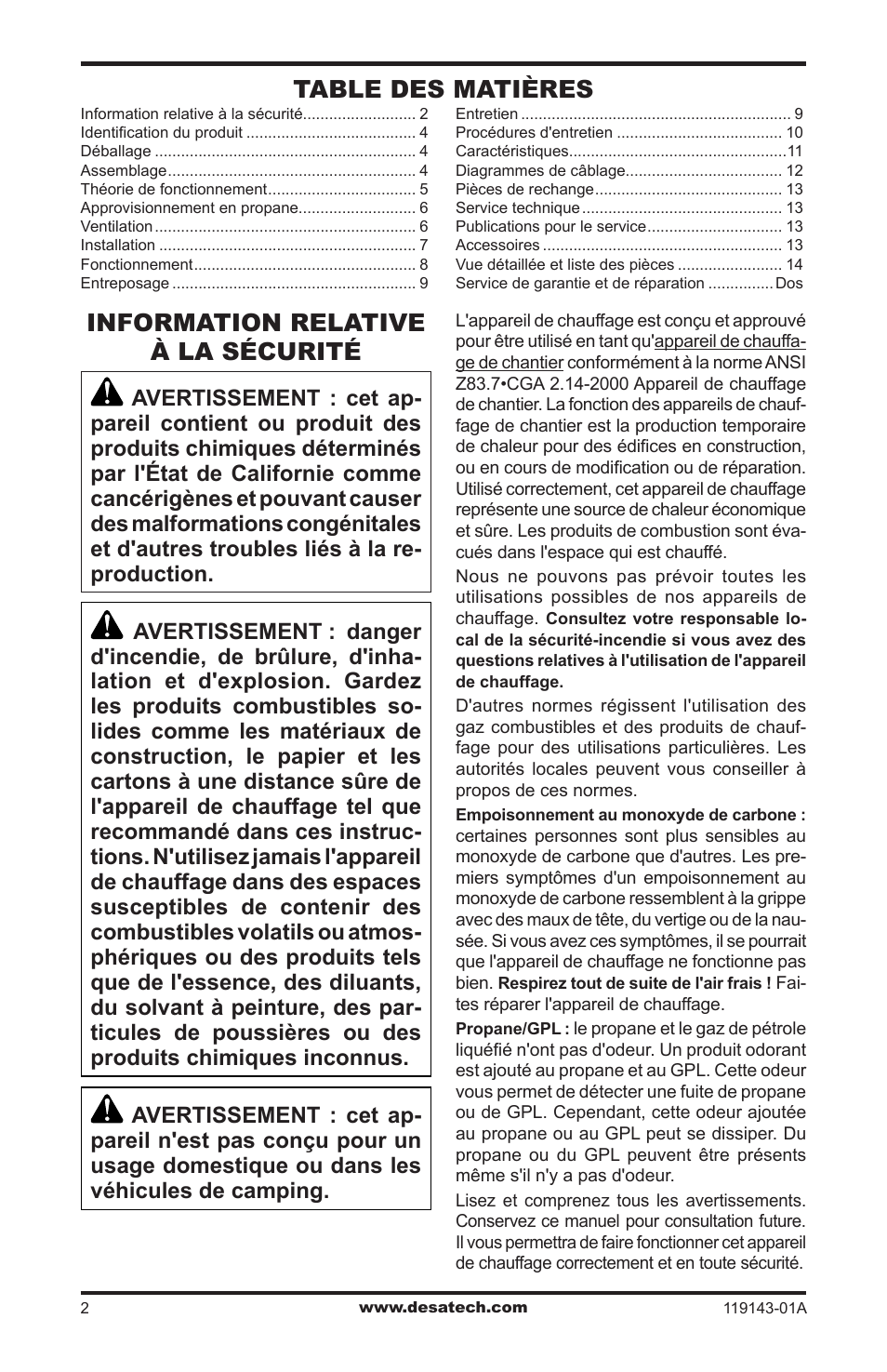 Desa TB111 User Manual | Page 38 / 56