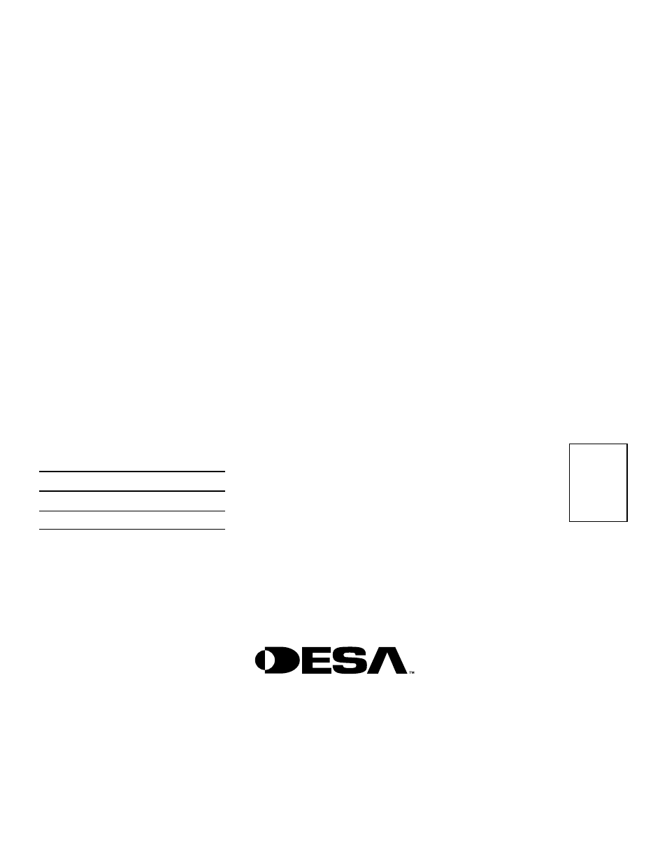 Desa (V)K42N SERIES User Manual | Page 38 / 40