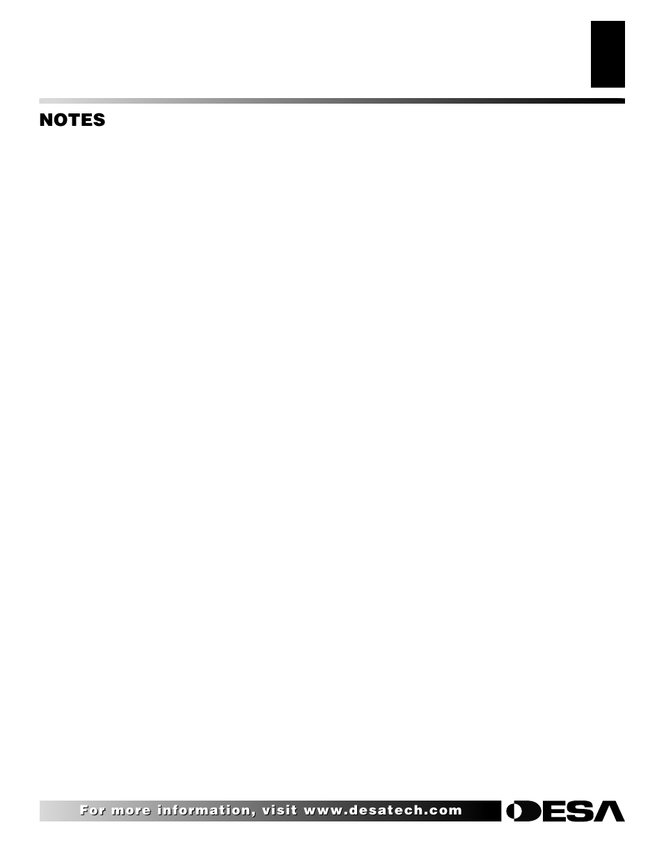Desa (V)K42N SERIES User Manual | Page 39 / 40