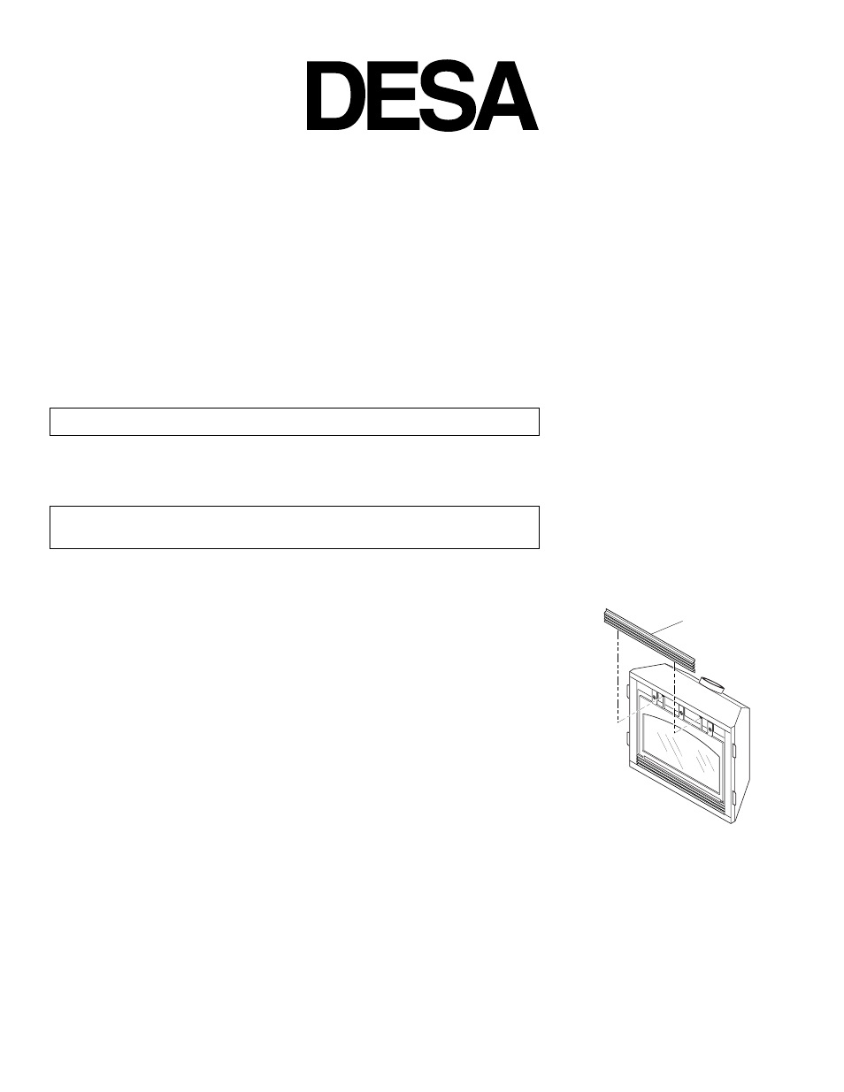 Desa 105838-02 User Manual | 4 pages