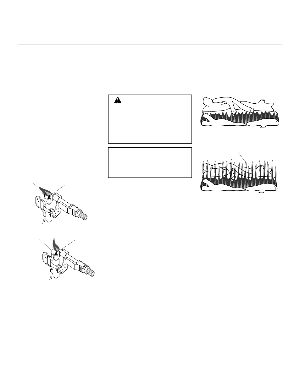 Owner’s manual, Inspecting burners | Desa B User Manual | Page 17 / 30