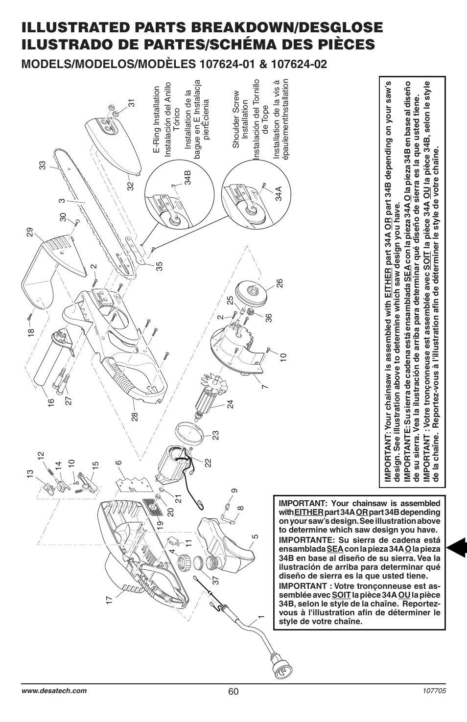 Desa 11174-01 User Manual | Page 62 / 68