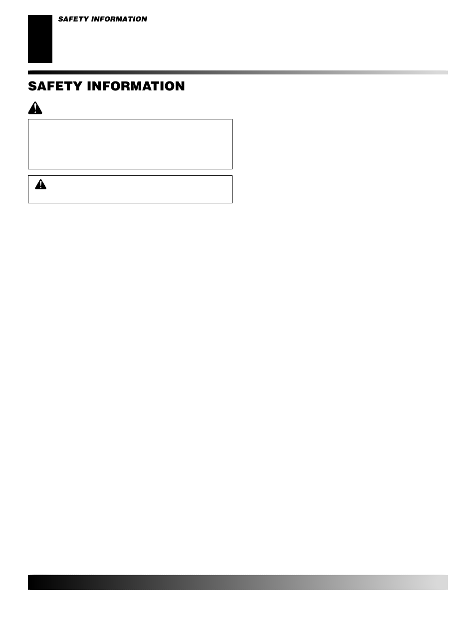 Safety information | Desa BY35CEH User Manual | Page 2 / 26