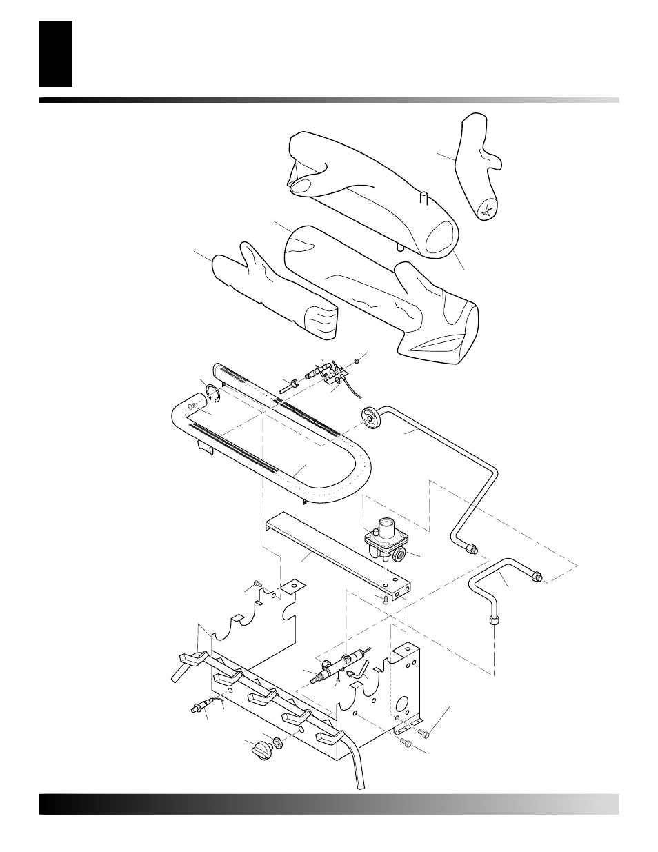 Illustrated parts breakdown | Desa CLD3924PTA User Manual | Page 28 / 36