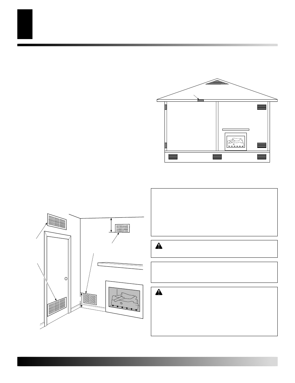 Air for combustion and ventilation, Installation, Continued | Desa CLD3924PTA User Manual | Page 6 / 36