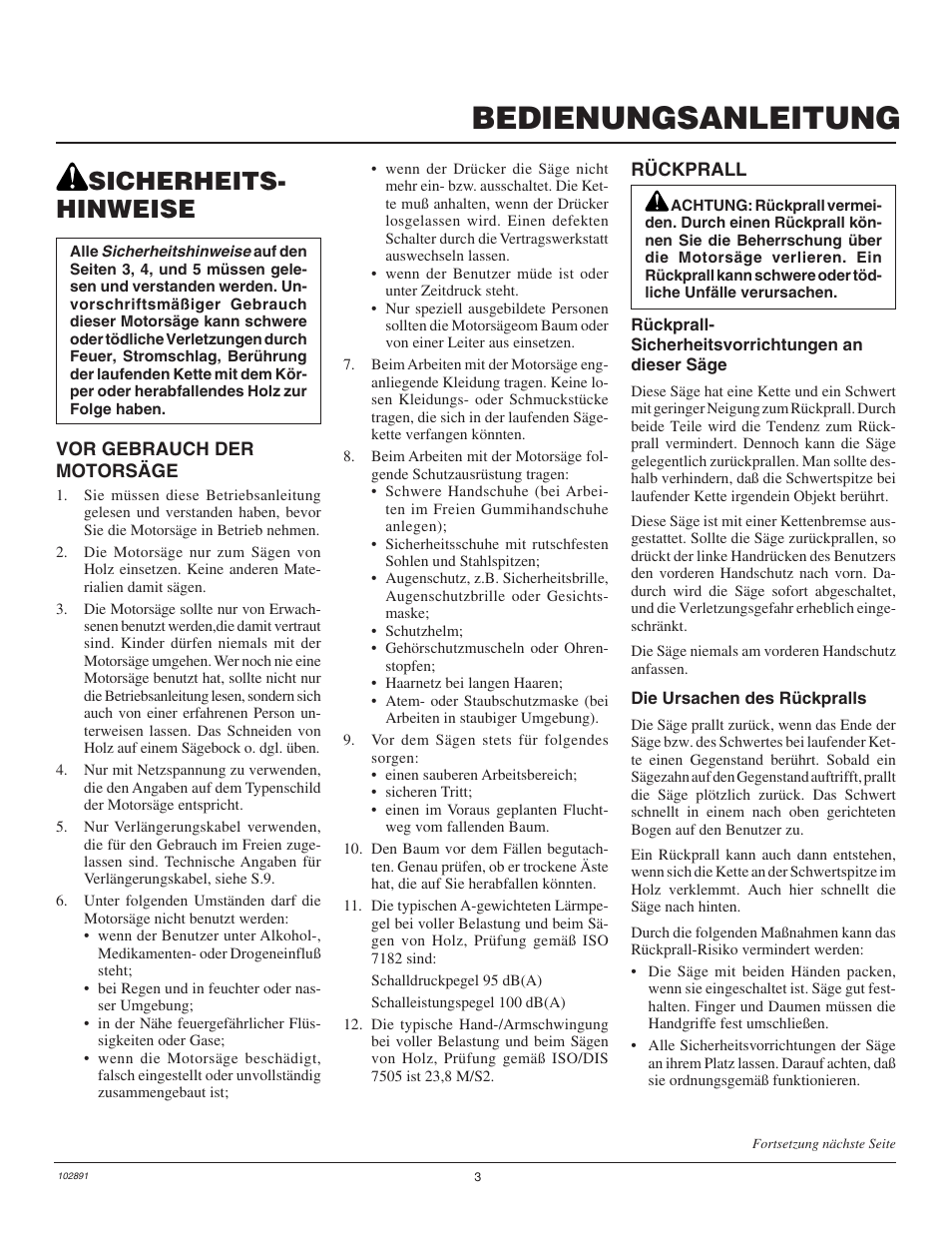 Bedienungsanleitung, Sicherheits- hinweise | Desa Remington 100271-01 User Manual | Page 57 / 74
