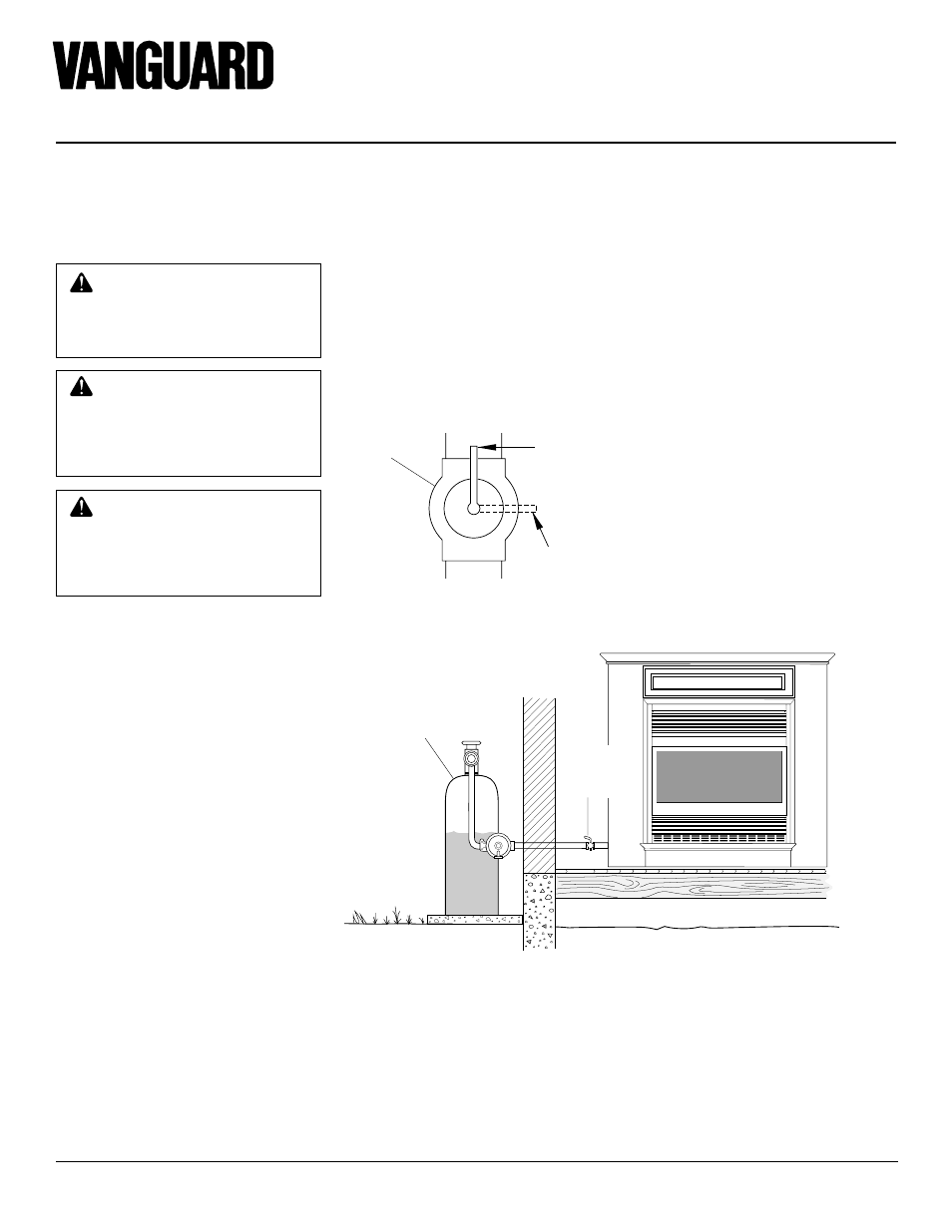 Vmh10tpa, Vent-free propane/lp gas compact fireplace, Installation | Continued | Desa VMH10TPA User Manual | Page 16 / 28