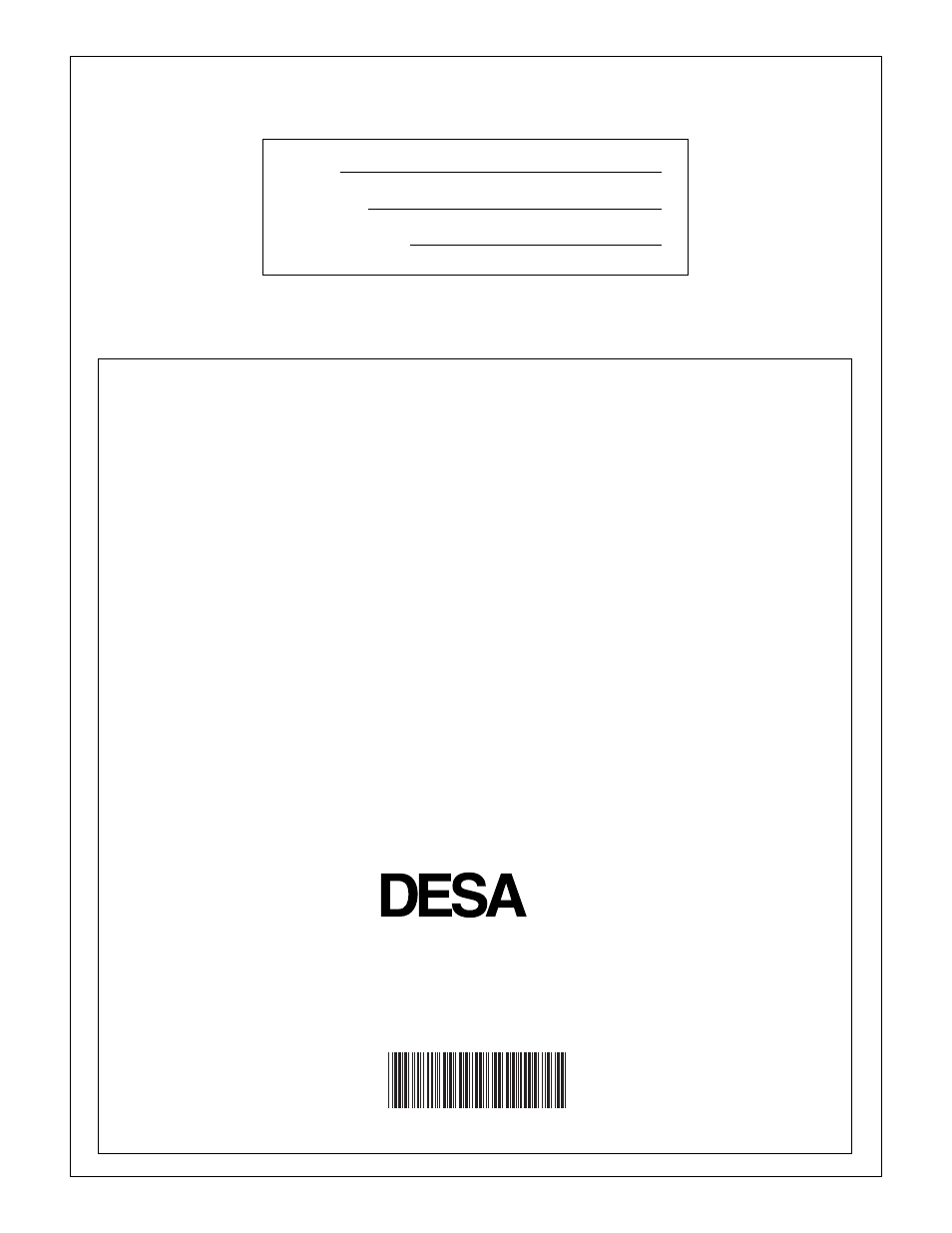 Warranty information | Desa VMH10TPA User Manual | Page 28 / 28