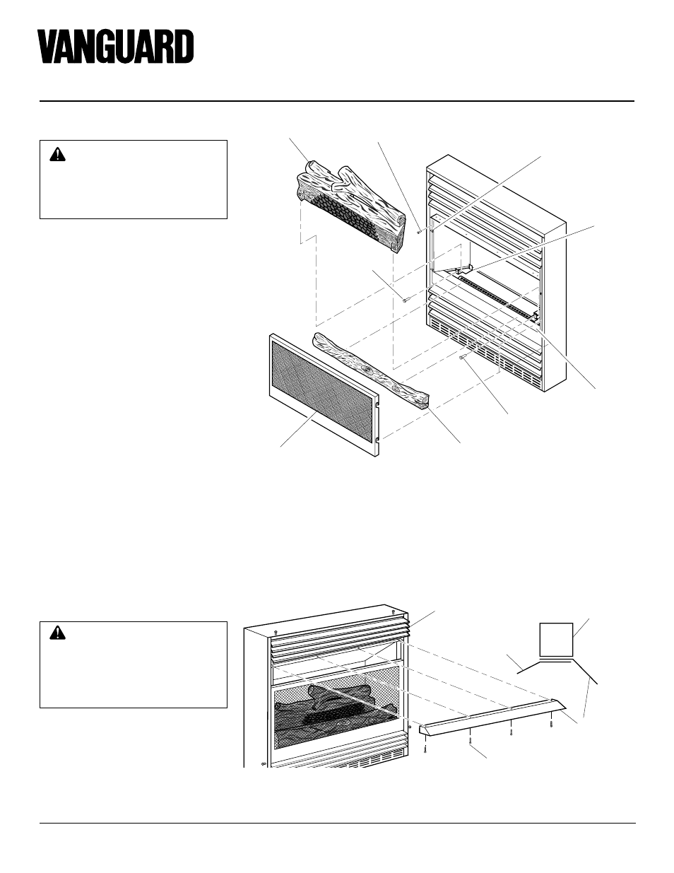 Vmh10tpa, Vent-free propane/lp gas compact fireplace, Assembly | Desa VMH10TPA User Manual | Page 4 / 28