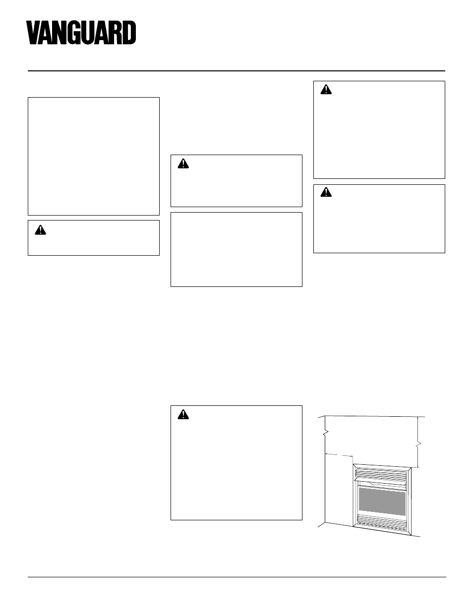 Vmh10tpa, Vent-free propane/lp gas compact fireplace, Installation | Desa VMH10TPA User Manual | Page 8 / 28