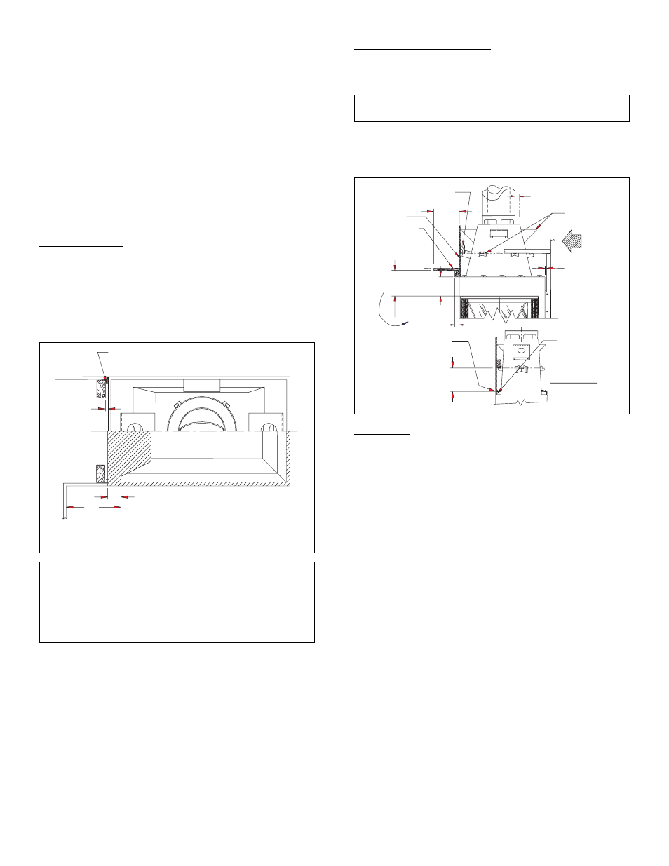 Clearances, Mantel clearances, Framing | Desa VPN36 3-SIDED User Manual | Page 4 / 14