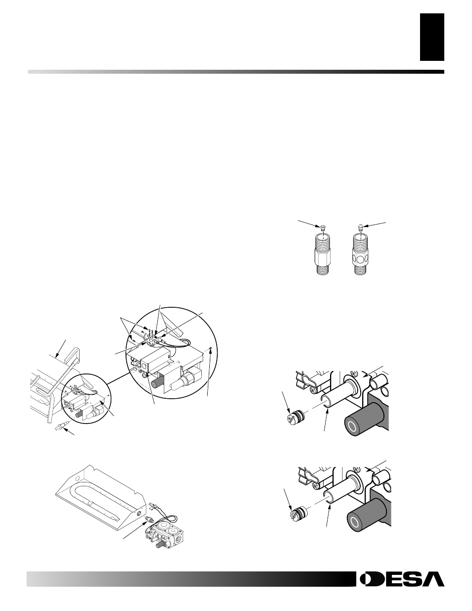 Installation, Continued, Propane/lp gas conversion | Desa CPVSA18R User Manual | Page 7 / 32