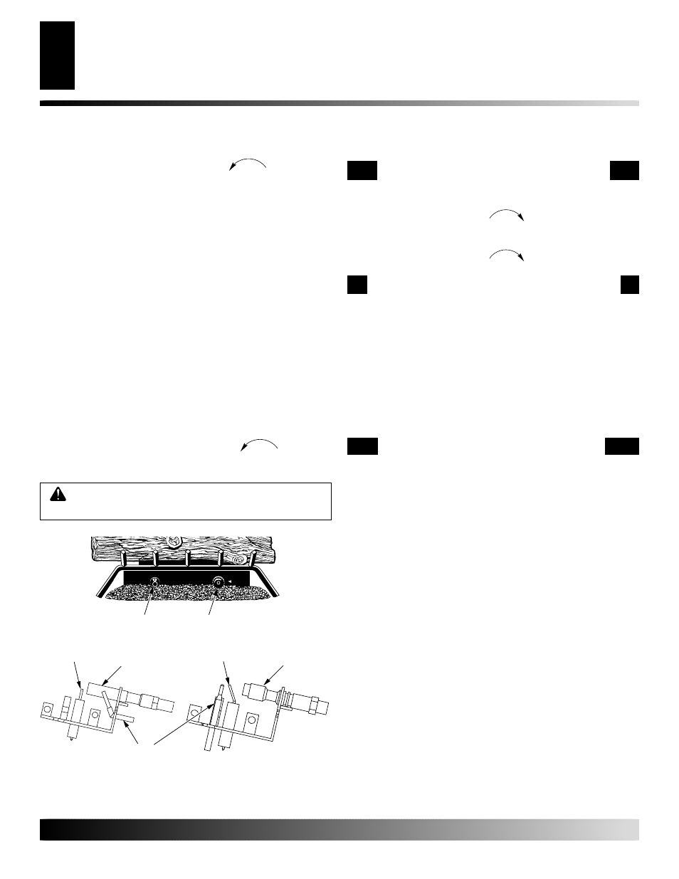 Operating heater, Continued, Thermostat control operation | Manual lighting procedure | Desa CGS2718P User Manual | Page 18 / 36