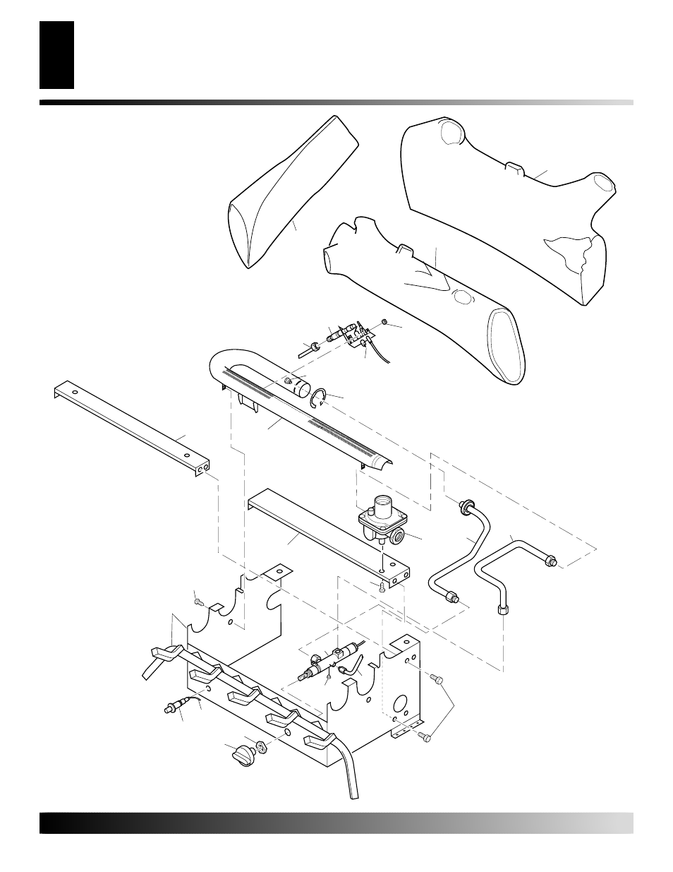 Illustrated parts breakdown | Desa CGS2718P User Manual | Page 26 / 36