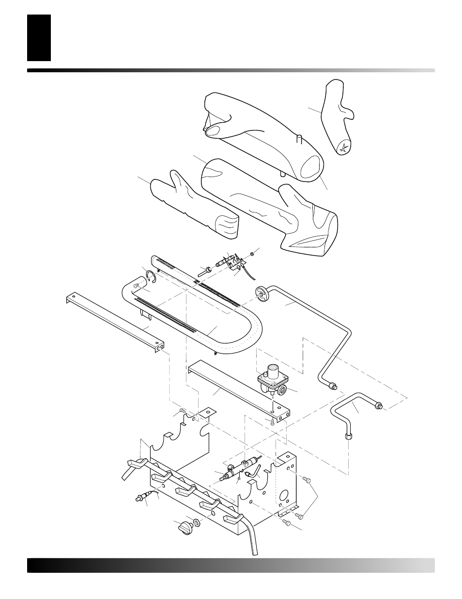 Illustrated parts breakdown | Desa CGS2718P User Manual | Page 28 / 36