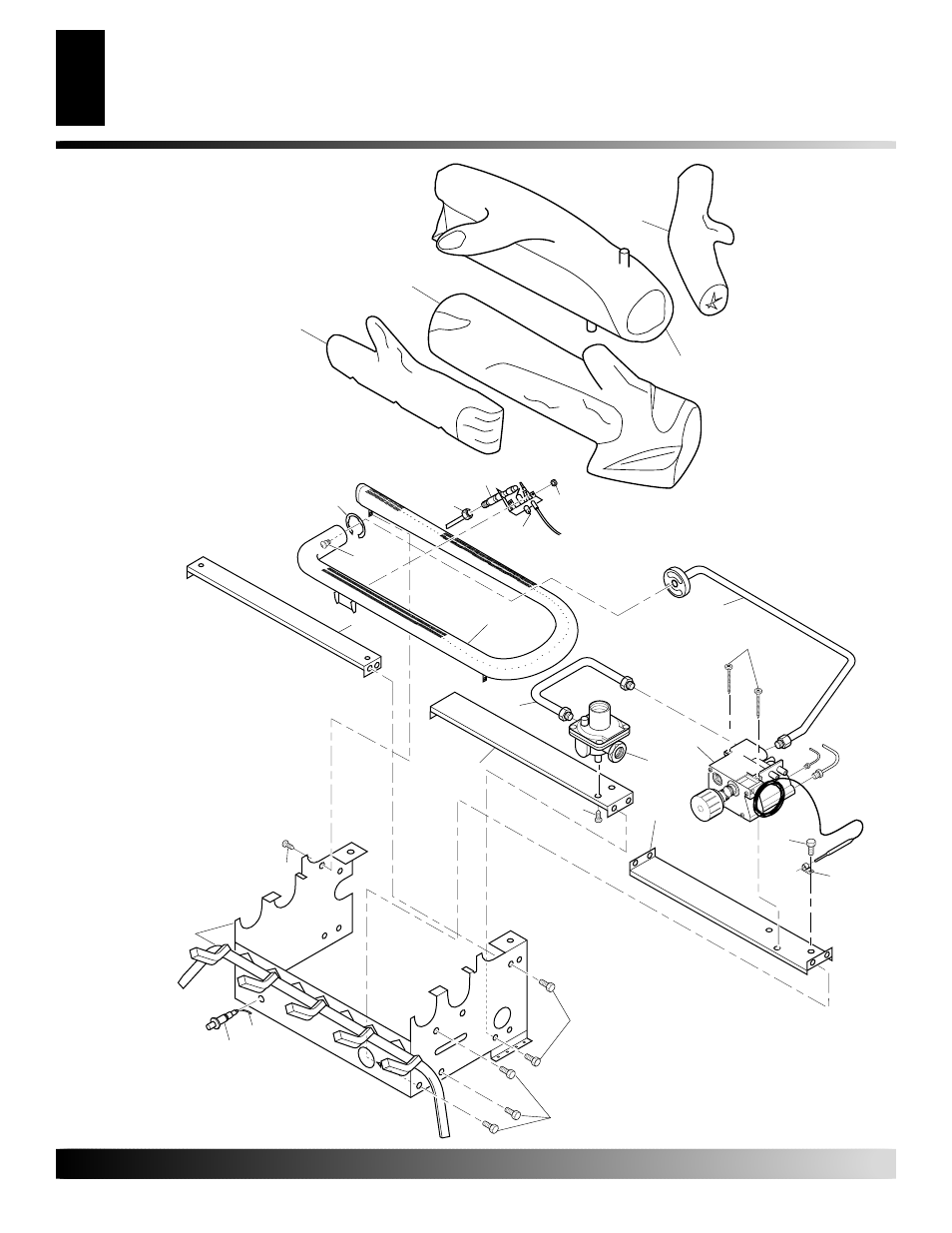 Illustrated parts breakdown | Desa CGS2718P User Manual | Page 30 / 36