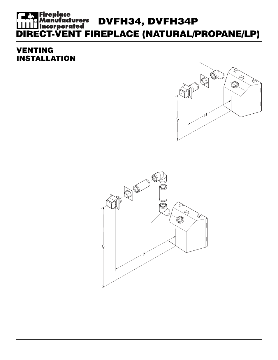 Venting installation, Continued | Desa DVFH34P User Manual | Page 10 / 40