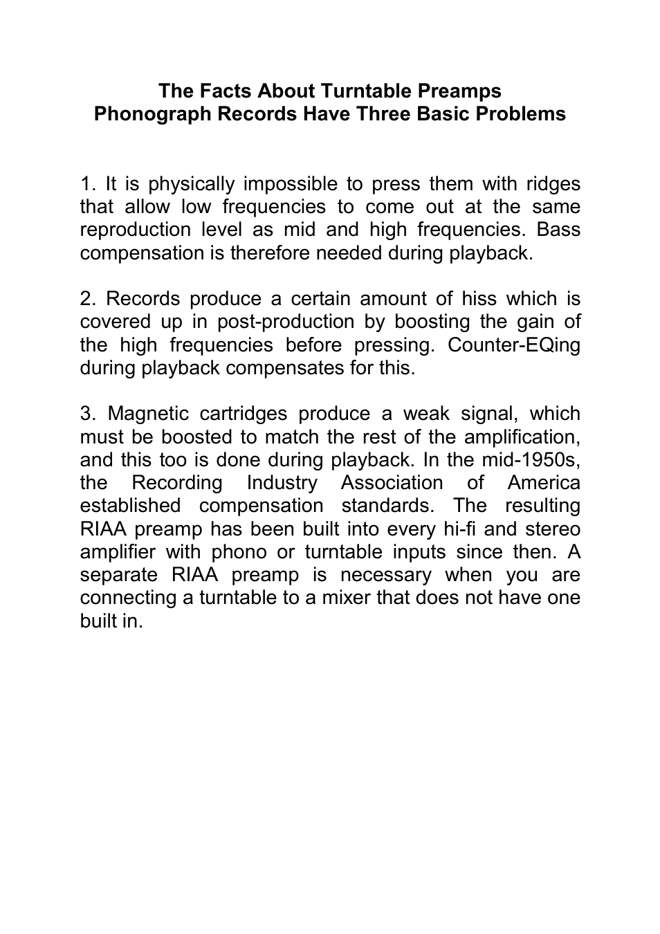 Art DJ Pre II Phono Preamplifier User Manual | Page 4 / 12