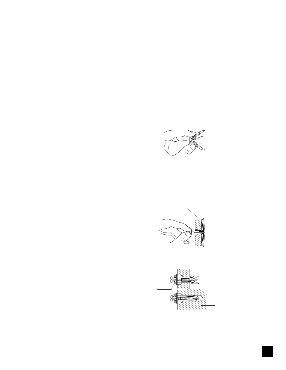 Installing to wall | Desa CGN12A User Manual | Page 11 / 28