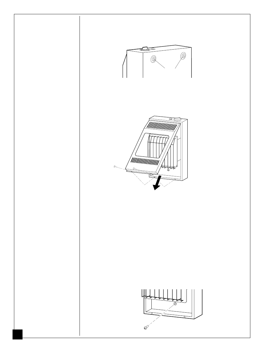 Installing to wall | Desa CGN12A User Manual | Page 12 / 28