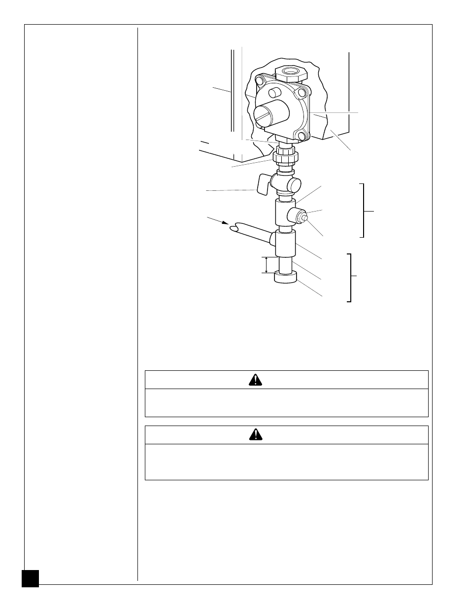 Checking gas connections, Connecting to gas supply, Warning | Desa CGN12A User Manual | Page 14 / 28