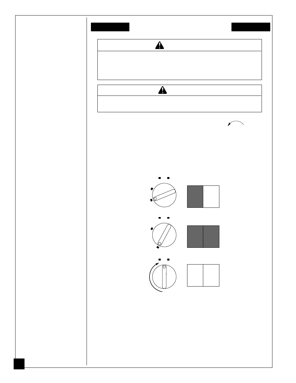 Operating heater, Warning, Caution | Continued | Desa CGN12A User Manual | Page 18 / 28