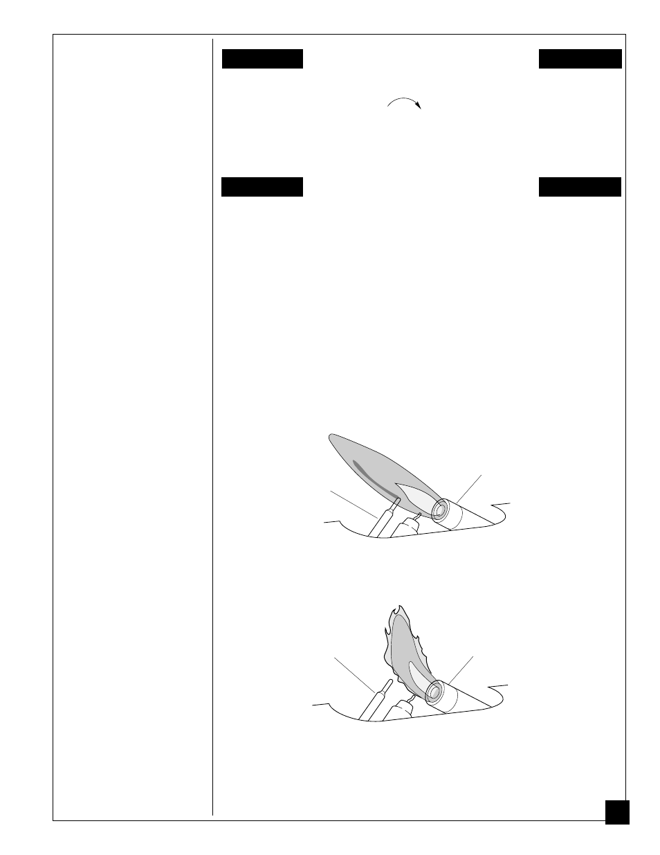 Inspecting burner operating heater | Desa CGN12A User Manual | Page 19 / 28