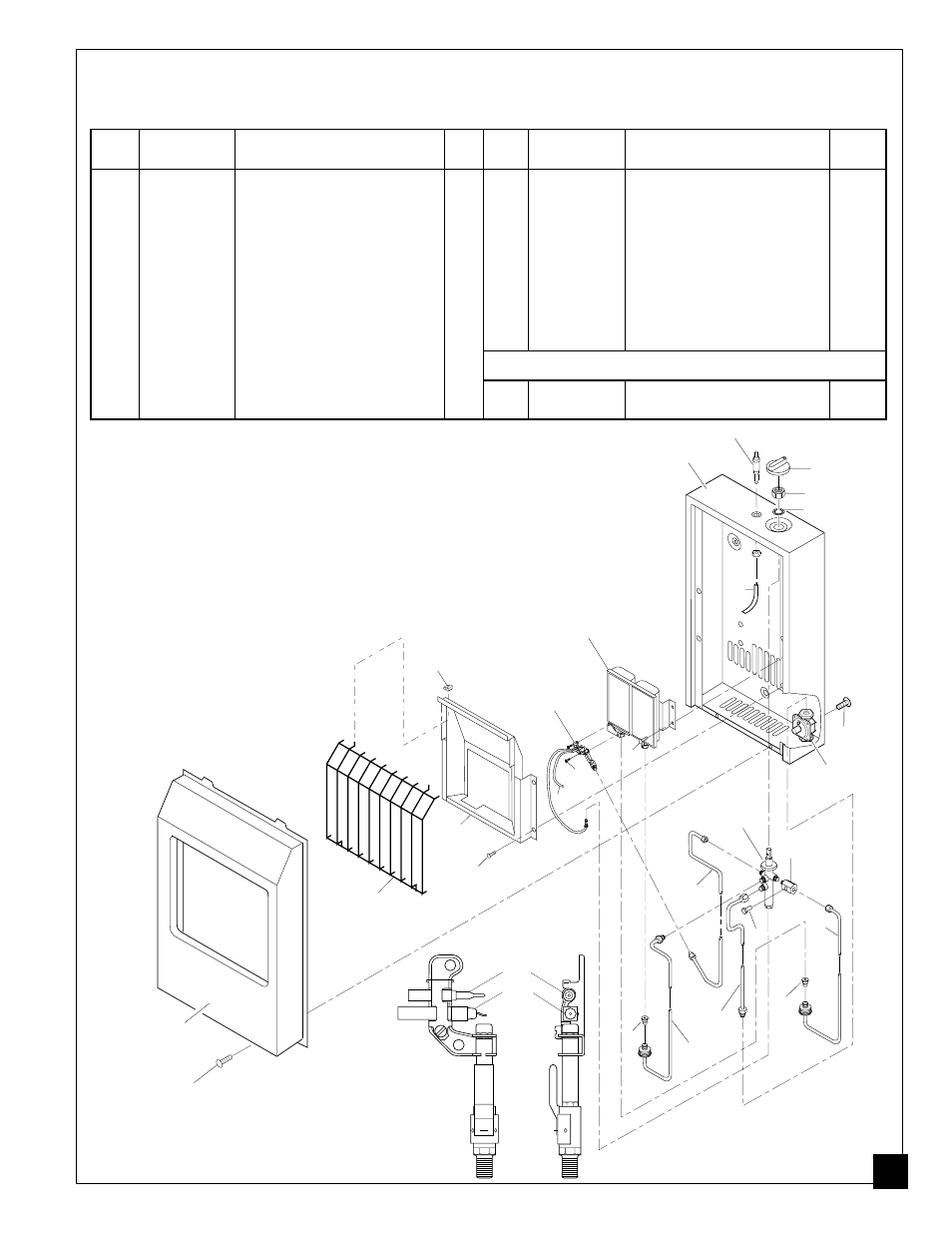 Illustrated parts breakdown, Parts list cgn12a | Desa CGN12A User Manual | Page 27 / 28