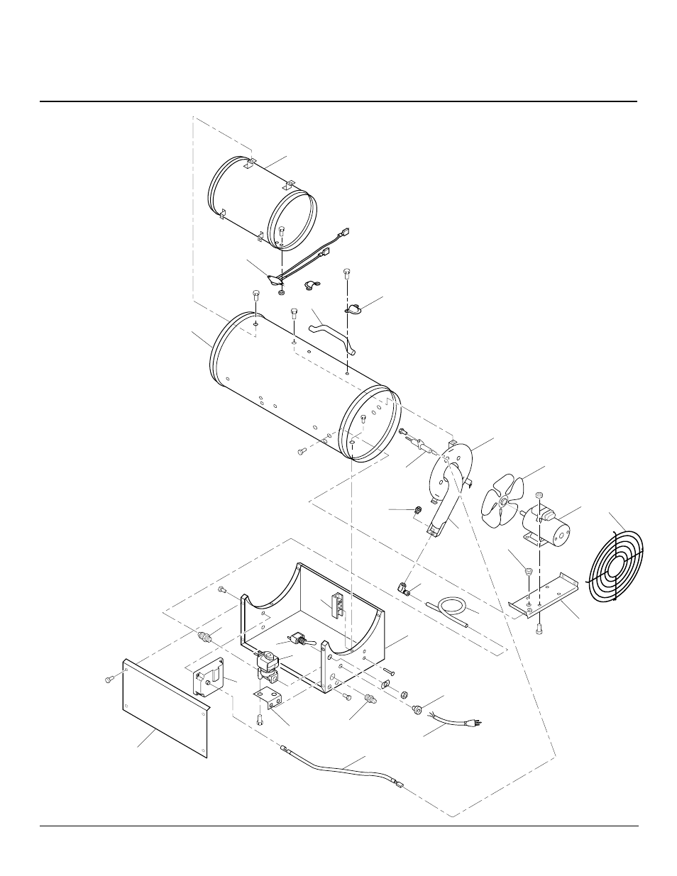 Illustrated parts breakdown | Desa BLP375A User Manual | Page 10 / 12