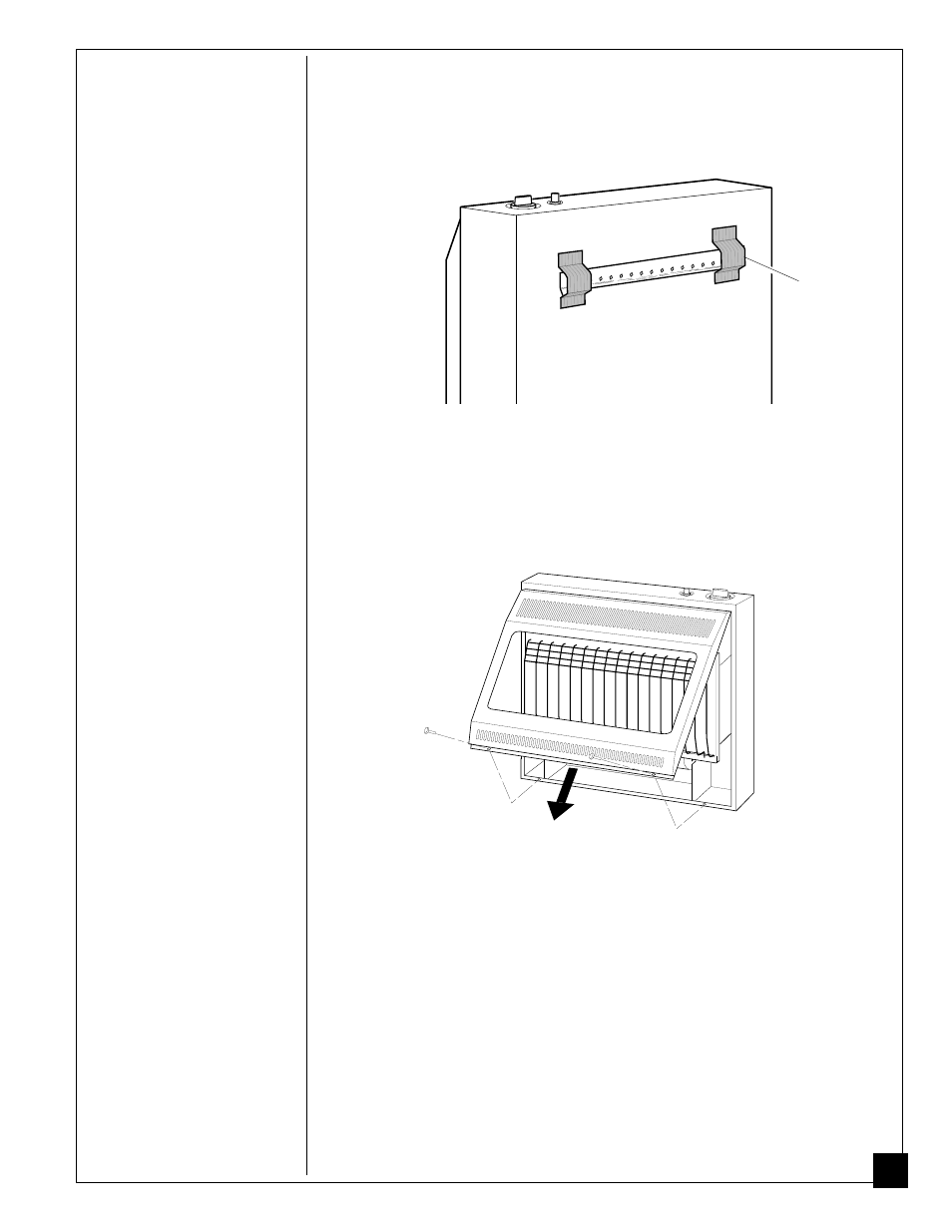 Installing to wall | Desa CGN18B User Manual | Page 11 / 32