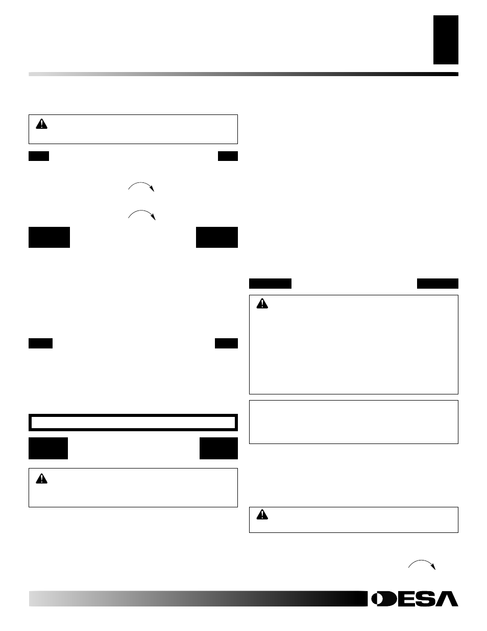 Operating heater, Continued | Desa R User Manual | Page 17 / 40