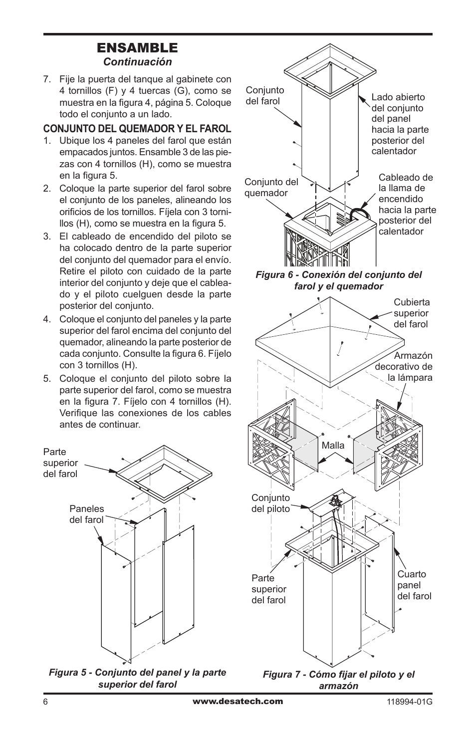 Ensamble | Desa TD100 User Manual | Page 22 / 52