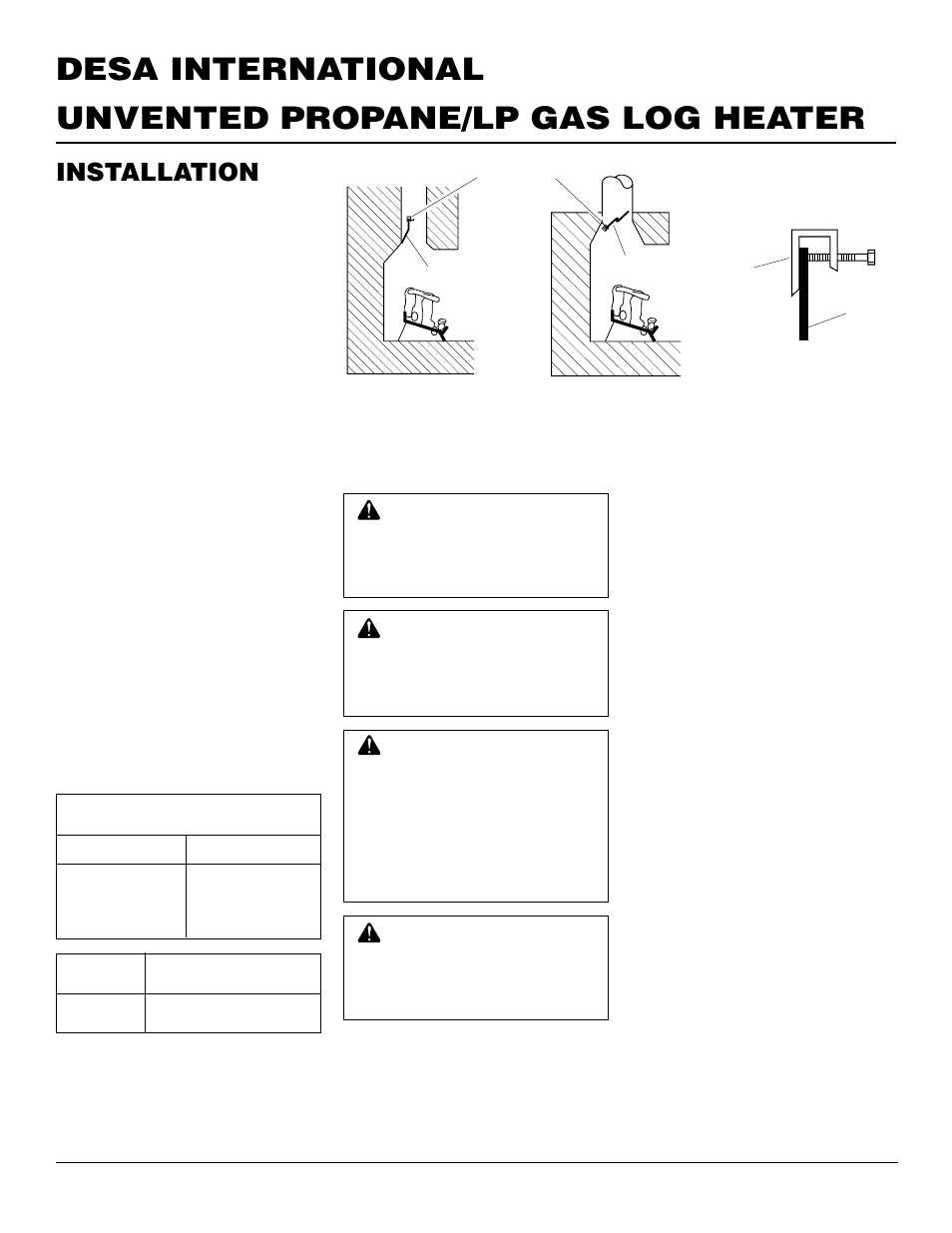 Installation, Continued | Desa VS30PRA User Manual | Page 10 / 26