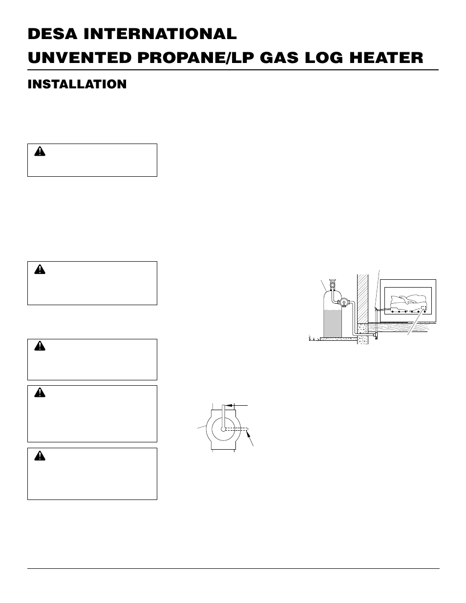 Installation, Continued | Desa VS30PRA User Manual | Page 12 / 26
