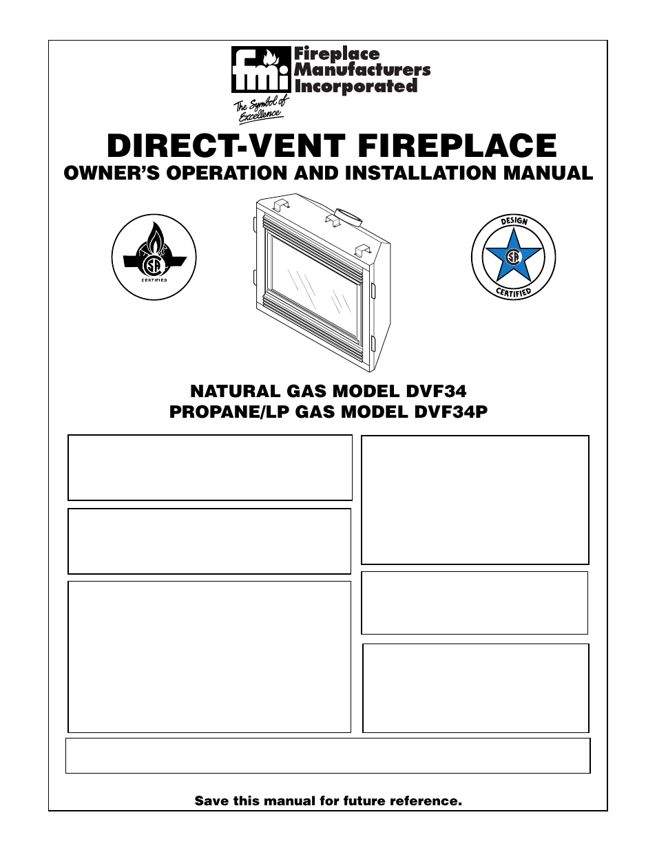 Desa DVF34 User Manual | 36 pages