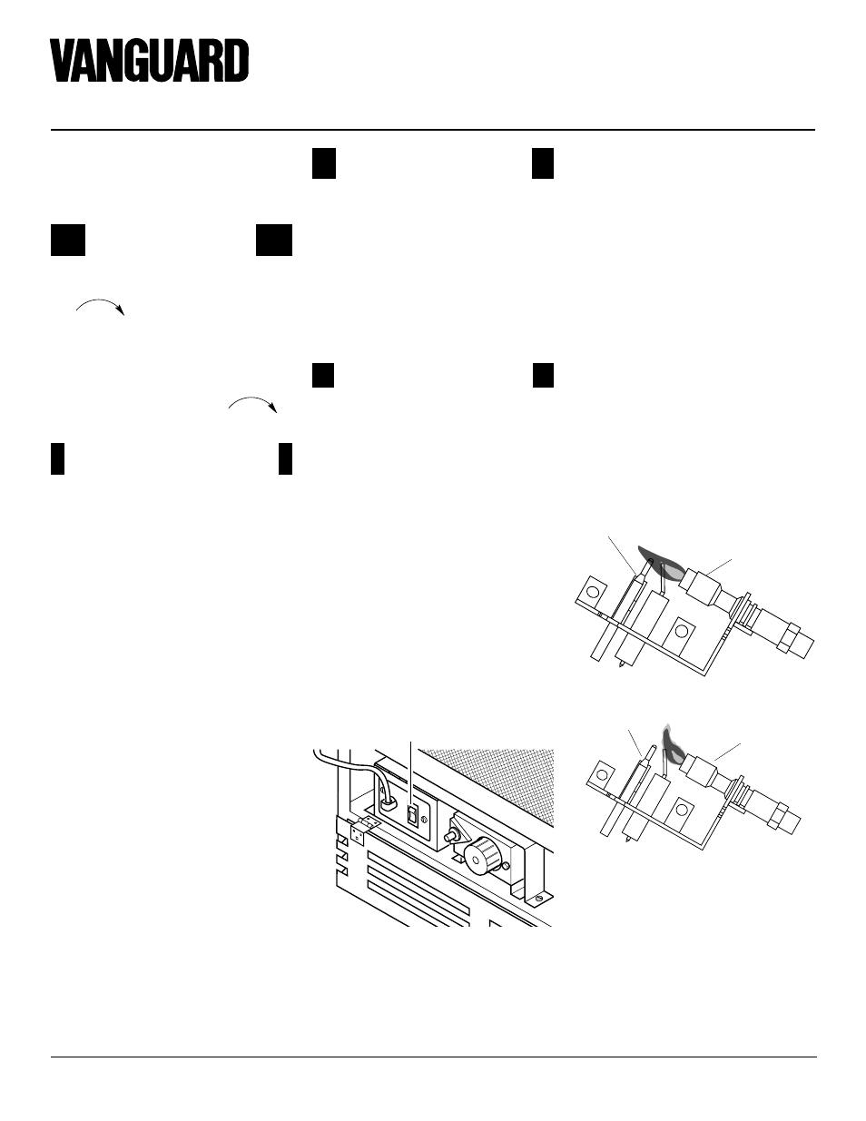 Compact classic hearth fireplace vmh26tnb, Operating fireplace, Inspecting burner | Continued | Desa VMH26TNB User Manual | Page 18 / 28