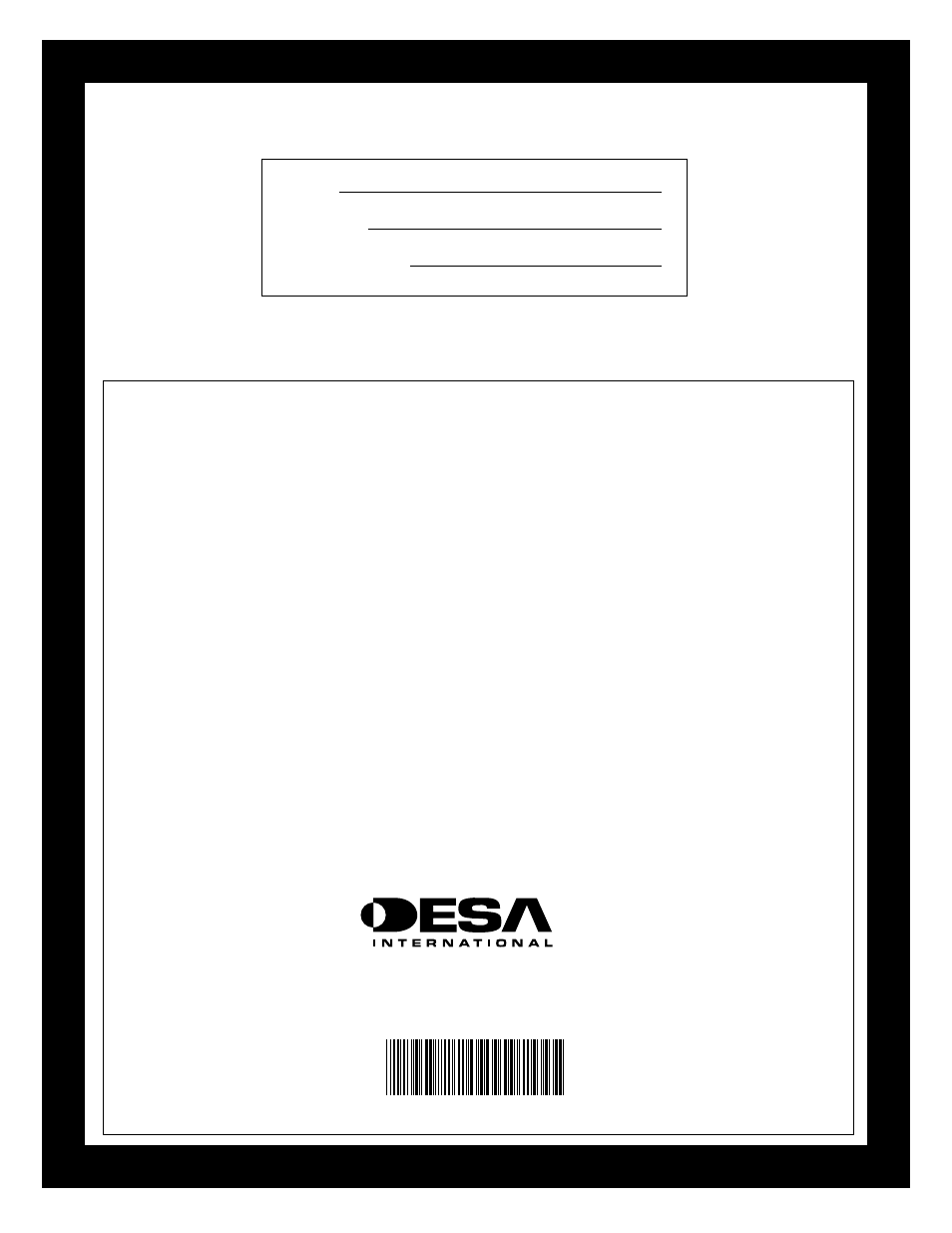 Warranty information | Desa VMH26TNB User Manual | Page 28 / 28