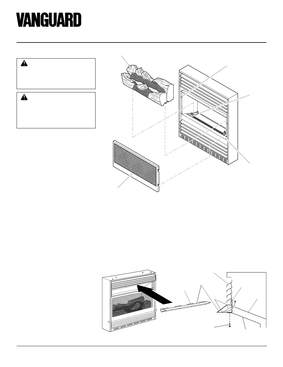 Compact classic hearth fireplace vmh26tnb, Assembly | Desa VMH26TNB User Manual | Page 4 / 28