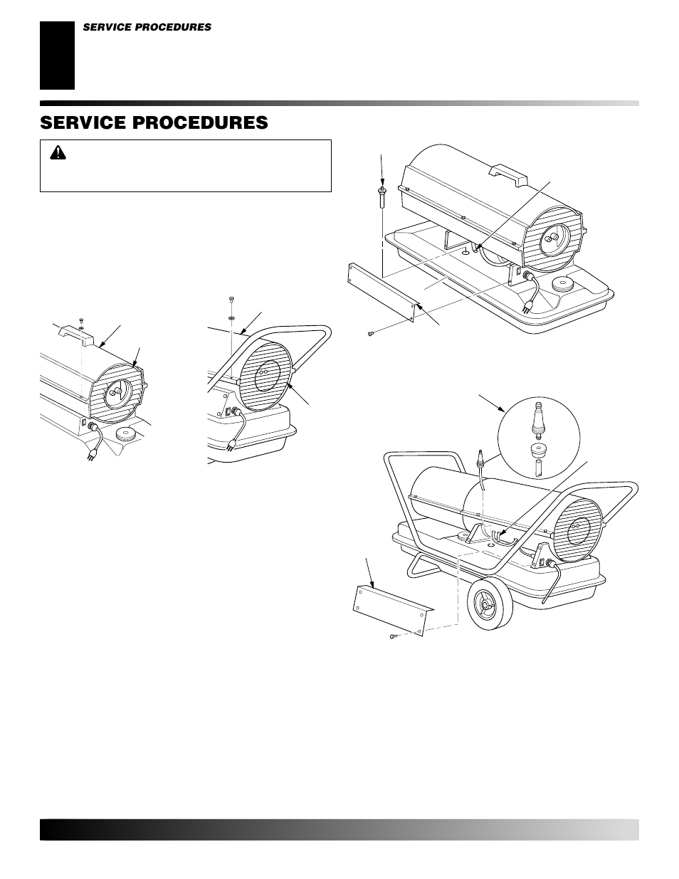 Service procedures | Desa GK30 User Manual | Page 10 / 94